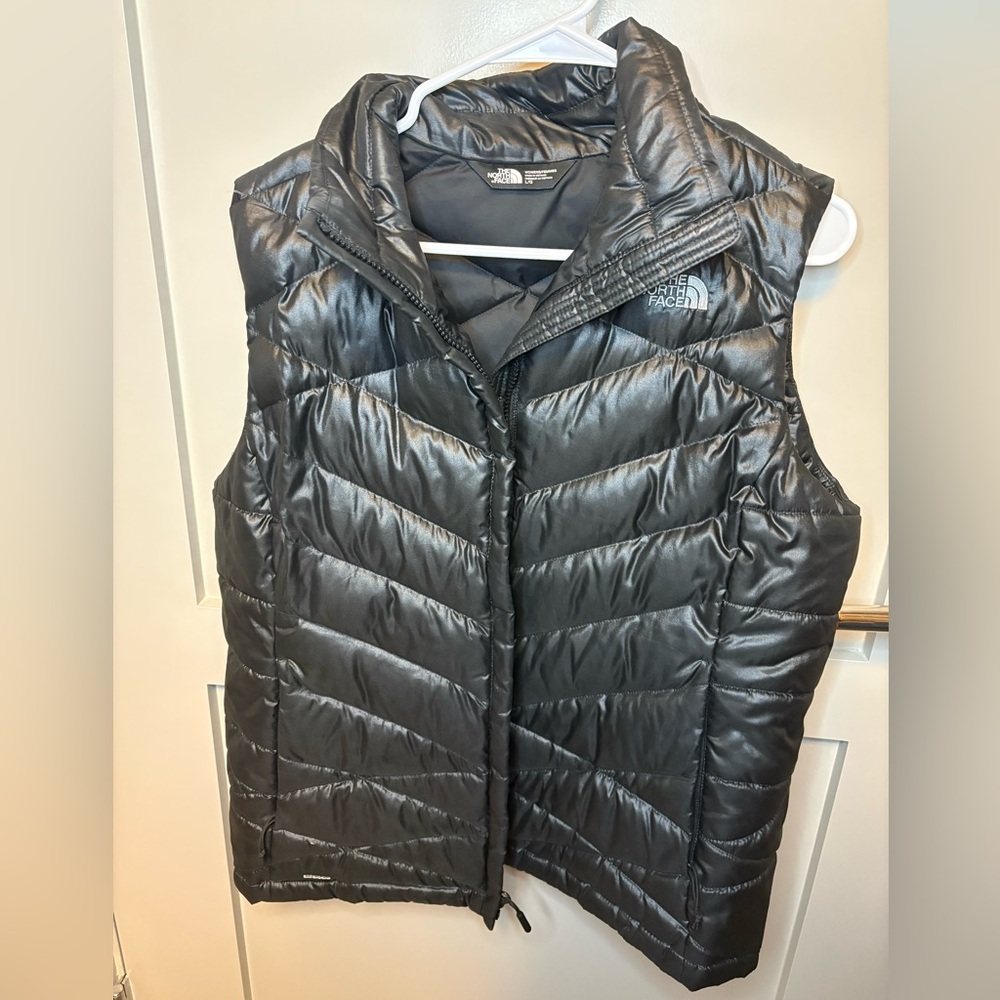 The North Face Women's Shiny Black Quilted Vest